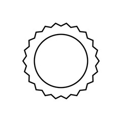 Icon a Circular Saw, isolated against a clean background.