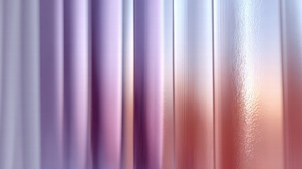 Obraz premium Vibrant Metallic Curtains with Colorful Shine