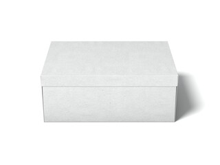 Shoe Box 3D Render Isolated White for Mockup 2