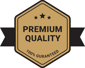 High quality gold guarantee label for product or service