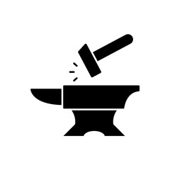 Icon a Anvil, isolated against a clean background.
