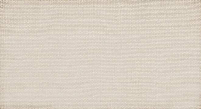 Detailed close up texture of woven fabric with a subtle checkered pattern isolated on transparent background