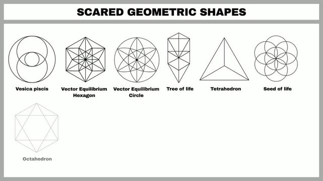 Animated geometric shapes unfold, revealing modern abstract patterns, perfect for creative projects and design elements, offering a dynamic visual experience