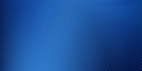 Blue lines abstract blue abstract background with a soft curve and smooth simple