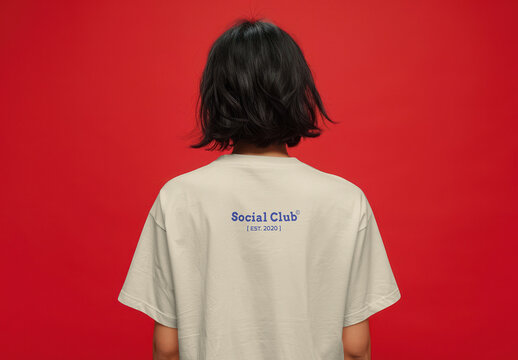 Casual Fashion Statement Shirt Mockup PSD