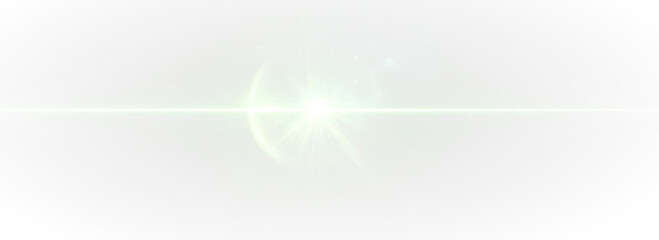 png warm yellow light effect with glowing lens flare overlay