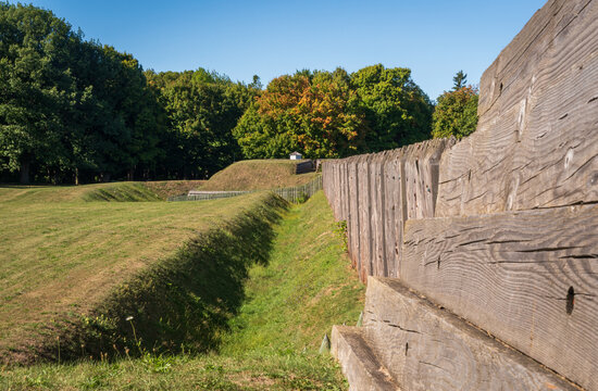Fort George National Historic Site Ontario Canada, 19th Century Military Fort and Battlefield