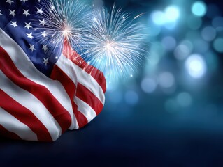 Celebrating Independence Day with Fireworks and Patriotism