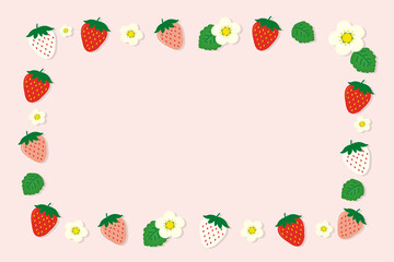 いちご　フレーム