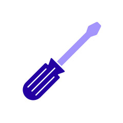 Icon a Screwdriver, isolated against a clean background.