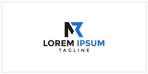 MR monogram logo design inspiration