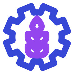 agriculture twotone icon set
