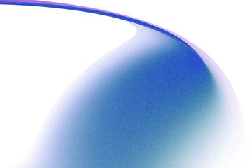 Abstract Blue and Purple Gradient with Grainy Texture and Curved Edge Transparent Overlay Light Leak background