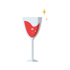 Champagne Glass Illustration