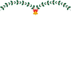 Winter Garland with Christmas Decoration