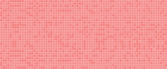 red vector mosaic pattern texture background	
