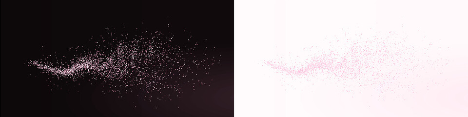 Png Pink Stardust Shimmer Overlay PNG on transparent background