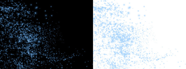 Png White Stardust Particle Overlay PNG on transparent background