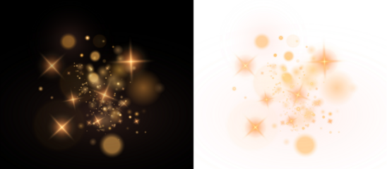 Png Orange Glitter Particle Overlay PNG on transparent background