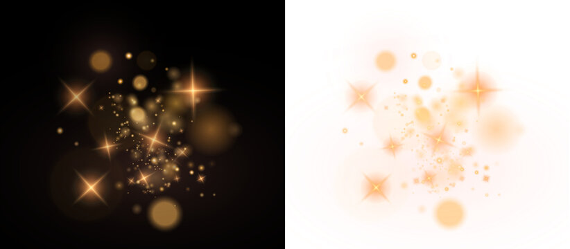 Png Orange Glitter Particle Overlay PNG on transparent background