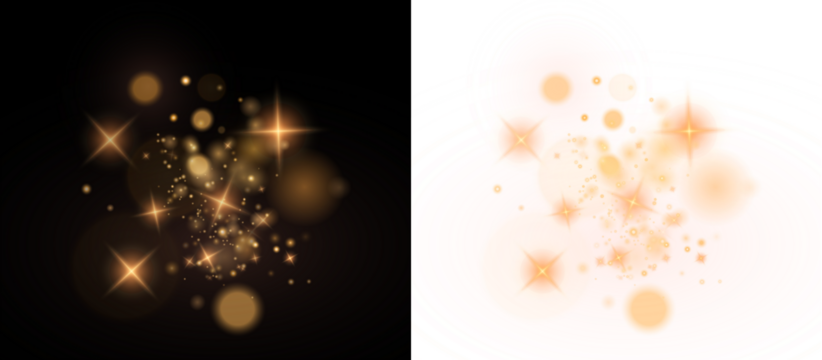 Png Orange Glitter Particle Overlay PNG on transparent background