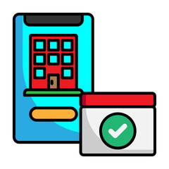 Hotel Booking Illustration