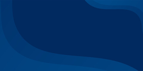 Dark blue paper waves abstract banner design. Elegant wavy vector background illustrations vector natural simple art