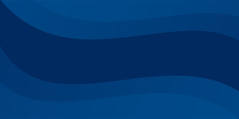 Dark blue paper waves abstract banner design. Elegant wavy vector background illustrations vector natural simple