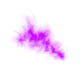 Obraz premium Png Magenta Smoke Cloud Overlay PNG on transparent background