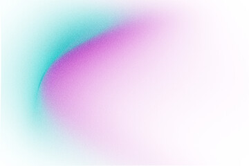 Abstract Gradient Transparent Overlay Light Leak Background with Blended Cyan and Magenta Hues and Fine Grain Texture