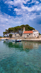 Savar Village on Dugi Otok Island, Northern Dalmatia, Croatia, Scenic Adriatic Landscape