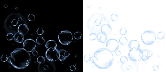 Png Transparent Soap Bubble Cluster Overlay PNG on transparent background