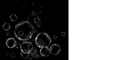Png Clear Soap Bubbles Overlay PNG on transparent background