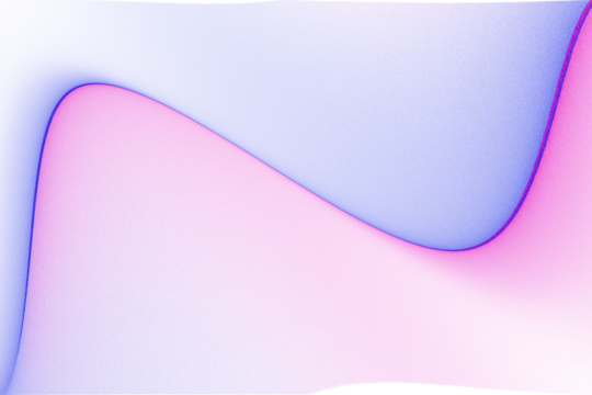 Abstract Gradient Wave With Grain Texture In Blue And Pink Transparent Overlay Light Leak background