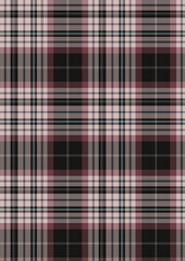 Seamless Neutral Brown,sage green ,red ,teal brick red ,black ,purple and Beige Plaid Pattern for Fabric Design