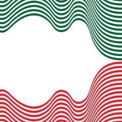 abstract background with red & green lines