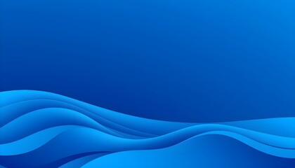 abstract blue wave background