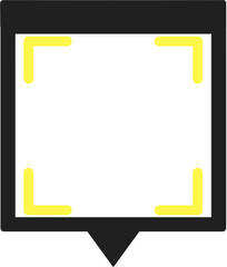 Qr code scan frame smartphone 