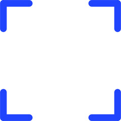 Qr code scan frame smartphone 