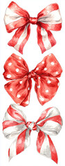 red ribbon bow