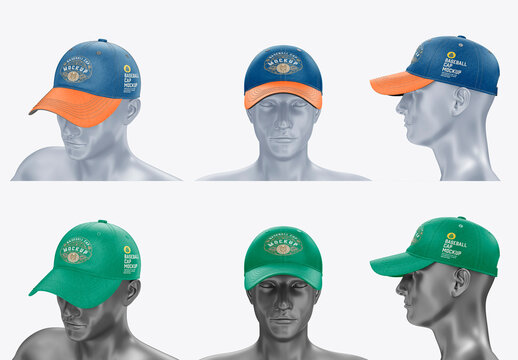 Baseball Cap Mockup
