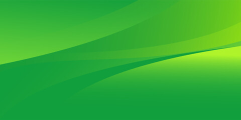 Fototapeta premium Abstract green wave background. Fluid shapes composition. vector design concept. Decorative web layout or poster, banner