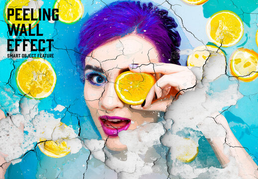 Peeling Wall Effect