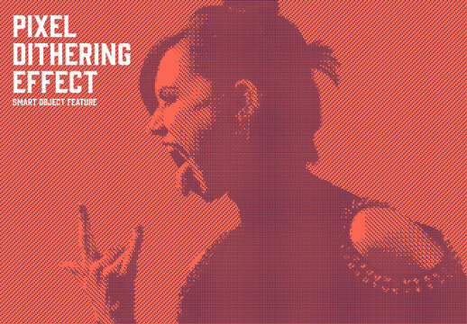 Pixel Dithering Effect