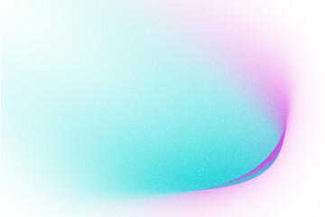 Gradient Abstract Transparent Overlay Light Leak Background With Cyan And Magenta Colors And Grain Texture graphic