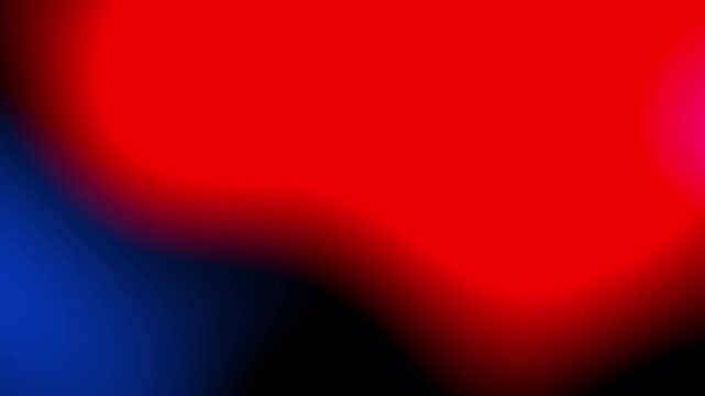 Red and blue leak gradient background for cinematic overlay. Glowing multicolor red blue blur abstract motion texture. Smooth red blue and pink light leak abstract effect overlay for film editing