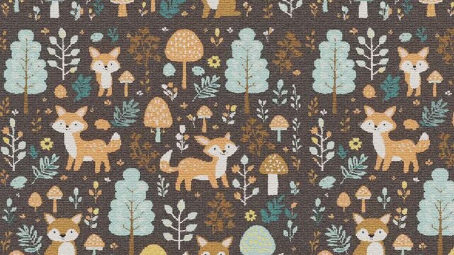 Colorful Kids Texture Loop | Fun Animated Background for Children Videos