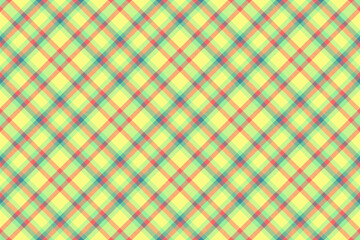 Lumberjack textile pattern plaid, performance tartan vector fabric. Painting background seamless texture check in lime and red colors.