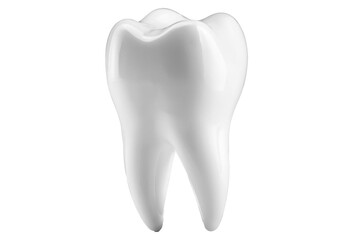 Teeth isolated on transparent or white background