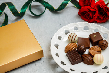 	バレンタインデーのチョコレート